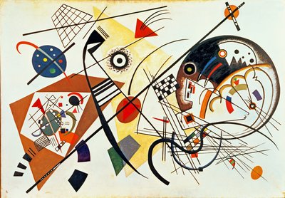 Linee intersecanti da Wassily Kandinsky